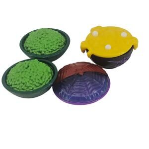 Monster High Doll Home Food Ick Accessories Lot of 4 2012 Food Bowls
